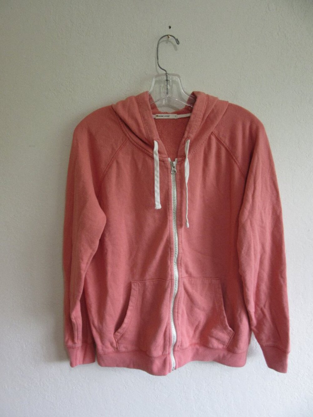 Marine Layer Coral Full Zip L Hoodie